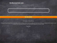 Tablet Screenshot of dardenneanimal.com